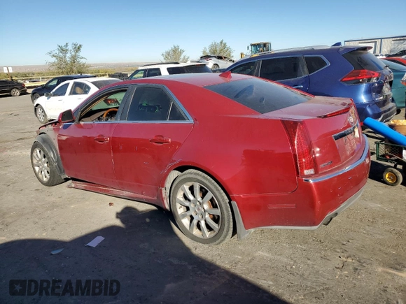 2009 Cadillac CTS AWD w/1SB with VIN 1G6DT57V390129647, listed as a Copart auction lot 77525374 with 133,213 mi miles and Salvage Title. Bid and sale history available at carsss.com. Image 2.