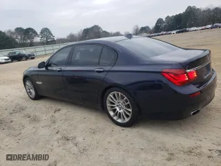 2013 BMW 7 Series 740Li with VIN WBAYE4C52DD136774, listed as a Copart auction lot 44769695 with 199,964 mi miles and Clean Title. Bid and sale history available at carsss.com. Image 2.