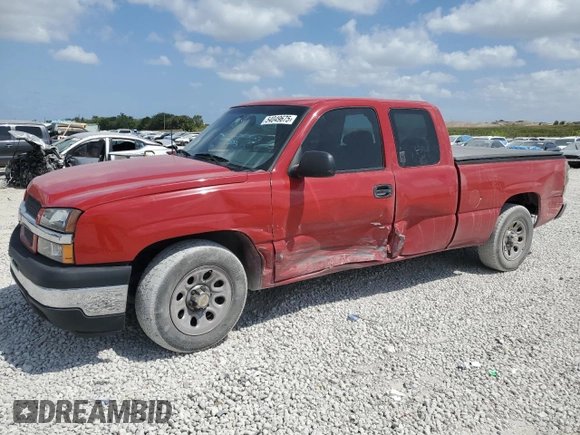 2005 Chevrolet Silverado 1500 LS with VIN 2GCEC19V851225120, listed as a Copart auction lot 54049675 with 215,514 mi miles and Salvage Title. Bid and sale history available at DreamBid. Image 1.