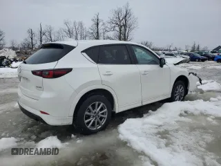 2024 Mazda CX-5 S Preferred with VIN JM3KFBCMXR0399019, listed as a Copart auction lot 46086955 with 8,673 mi miles and Salvage Title. Bid and sale history available at carsss.com. Image 3.