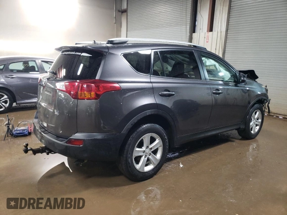 2014 Toyota RAV4 XLE with VIN 2T3RFREV1EW196953, listed as a Copart auction lot 46831595 with 0 mi miles and Salvage Title. Bid and sale history available at carsss.com. Image 3.