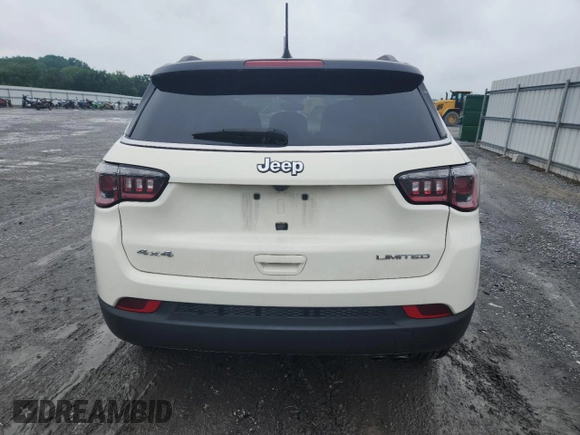 2019 Jeep Compass Limited with VIN 3C4NJDCB6KT656670, listed as a Copart auction lot 59948335 with 64,097 mi miles and Salvage title. Bid and sale history available at DreamBid. Image 6.