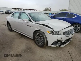 2020 Lincoln Continental Standard with VIN 1LN6L9VK5L5601259, listed as a Copart auction lot 87613025 with 50,186 mi miles and Salvage Title. Bid and sale history available at carsss.com. Image 4.
