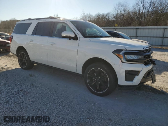 2024 Ford Expedition Max Limited with VIN 1FMJK2A84REA70689, listed as a Copart auction lot 89106825 with 9,232 mi miles and Salvage title. Bid and sale history available at DreamBid. Image 4.