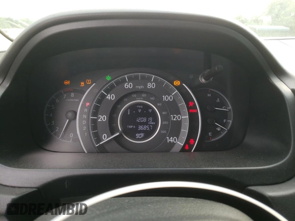 2014 Honda CR-V LX z VIN 5J6RM3H31EL014601, wystawiony jako Copart lot #57491335 z przebiegiem 120 819 mil mil oraz Szkoda całkowita • Salvage title. Historia ofert i sprzedaży dostępna na DreamBid. Obrazek 9.