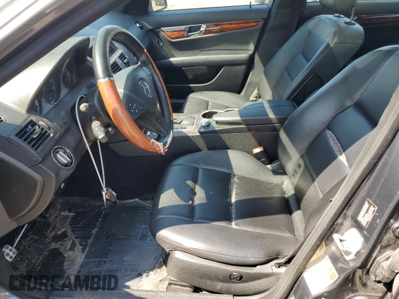 2010 Mercedes-Benz C 300 Sport with VIN WDDGF8BB7AR110511, listed as a Copart auction lot 54384285 with Not Provided miles and Salvage Title. Bid and sale history available at carsss.com. Image 7.