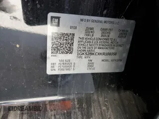 2019 GMC Yukon SLT with VIN 1GKS2BKCXKR108358, listed as a Copart auction lot 83765624 with 127,724 mi miles and Salvage Title. Bid and sale history available at carsss.com. Image 13.