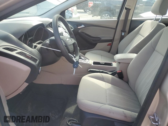 2018 Ford Focus SE with VIN 1FADP3F2XJL219643, listed as a Copart auction lot 58349005 with 40,288 mi miles and Salvage title. Bid and sale history available at DreamBid. Image 7.