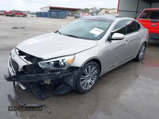 2014 Kia Cadenza Limited with VIN KNALN4D71E5137744, listed as a IAAI auction lot 42063014 with 61,310 mi miles. Bid and sale history available at carsss.com. Image 2.