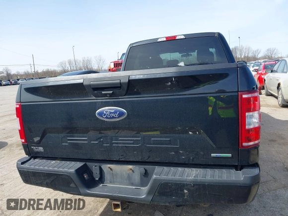2018 Ford F-150 XL with VIN 1FTEX1EP8JFE62690, listed as a IAAI auction lot 41936883 with 162,174 mi miles. Bid and sale history available at carsss.com. Image 16.