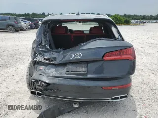 2018 Audi SQ5 Prestige with VIN WA1C4AFY2J2232006, listed as a Copart auction lot 59262384 with Not Provided miles and Salvage Title. Bid and sale history available at DreamBid. Image 6.