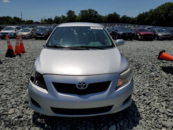 2010 Toyota Corolla with VIN 2T1BU4EEXAC533795, listed as a Copart auction lot 61817185 with 93,322 mi miles and Salvage title. Bid and sale history available at DreamBid. Image 5.