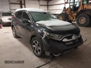 2019 Honda CR-V EX-L with VIN 5J6RW1H88KA010921, listed as a IAAI auction lot 41564122 with 56,416 mi miles. Bid and sale history available at carsss.com. Image 1.