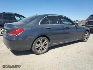 2015 Mercedes-Benz C-Class C 300 with VIN 55SWF4JB8FU056616, listed as a Copart auction lot 49877395 with 126,955 mi miles and Salvage Title. Bid and sale history available at carsss.com. Image 3.