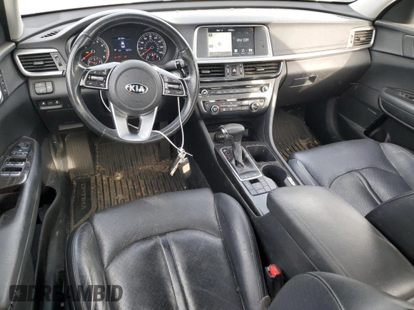 2020 Kia Optima EX Premium with VIN 5XXGU4L10LG413313, listed as a Copart auction lot 47816895 with 66,579 mi miles and Salvage Title. Bid and sale history available at carsss.com. Image 8.