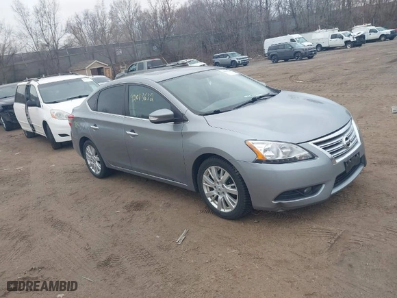 2014 Nissan Sentra SR with VIN 3N1AB7AP4EL634198, listed as a IAAI auction lot 42013632 with 209,145 mi miles. Bid and sale history available at carsss.com. Image 1.