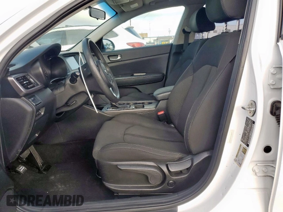 2018 Kia Optima LX with VIN 5XXGT4L37JG180452, listed as a Copart auction lot 60910515 with 156,068 mi miles and Salvage title. Bid and sale history available at DreamBid. Image 7.