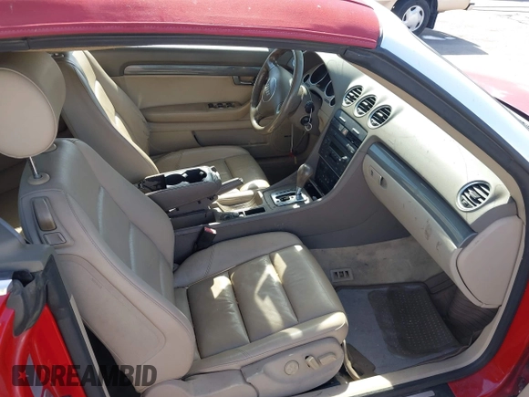 2005 Audi A4 1.8T with VIN WAUAC48H75K007372, listed as a IAAI auction lot 42012101 with 85,789 mi miles. Bid and sale history available at carsss.com. Image 5.