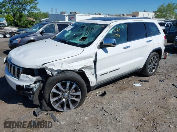 2018 Jeep Grand Cherokee Limited with VIN 1C4RJFBG7JC245931, listed as a IAAI auction lot 42206747 with 100,414 mi miles and . Bid and sale history available at DreamBid. Image 16.