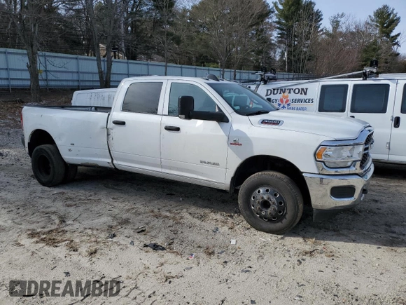 2021 Ram 3500 Tradesman with VIN 3C63RRGL2MG617044, listed as a Copart auction lot 48283545 with 123,862 mi miles and Salvage Title. Bid and sale history available at carsss.com. Image 4.