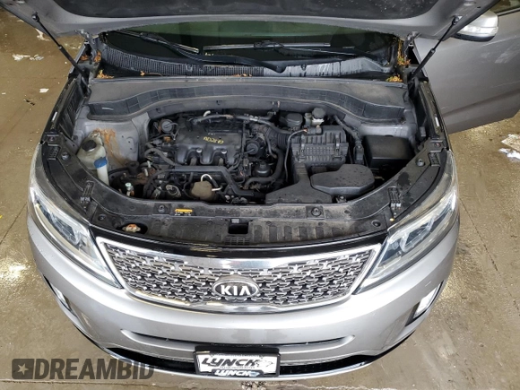 2014 Kia Sorento SX with VIN 5XYKW4A77EG492229, listed as a Copart auction lot 53852435 with 203,390 mi miles and Clean Title. Bid and sale history available at carsss.com. Image 12.