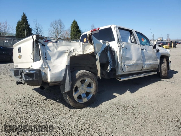 2015 Chevrolet Silverado 1500 LTZ with VIN 3GCUKSEJ4FG305028, listed as a Copart auction lot 46948365 with 0 mi miles and Salvage Title. Bid and sale history available at carsss.com. Image 3.