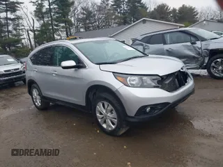2014 Honda CR-V EX-L with VIN 2HKRM4H71EH652463, listed as a IAAI auction lot 42000482 with 168,610 mi miles. Bid and sale history available at carsss.com. Image 1.