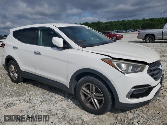 2017 Hyundai Santa Fe 2.4L with VIN 5XYZT3LB8HG434749, listed as a Copart auction lot 60261275 with 128,099 mi miles and Clean title. Bid and sale history available at DreamBid. Image 4.