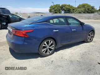 2016 Nissan Maxima SV with VIN 1N4AA6AP5GC383724, listed as a Copart auction lot 63520495 with 79,796 mi miles and Salvage title. Bid and sale history available at DreamBid. Image 3.