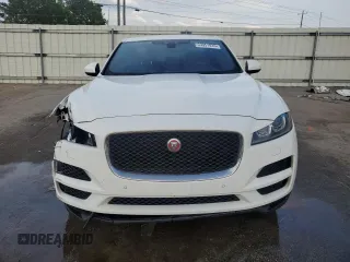 2018 Jaguar F-Pace 25t Premium with VIN SADCJ2FX3JA276263, listed as a Copart auction lot 53951035 with 70,385 mi miles and Salvage Title. Bid and sale history available at DreamBid. Image 5.