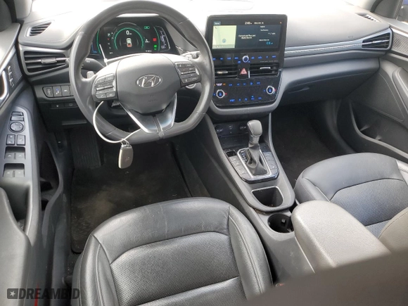 2020 Hyundai Ioniq Hybrid Limited with VIN KMHC05LC9LU234839, listed as a Copart auction lot 75485924 with 91,323 mi miles and Salvage Title. Bid and sale history available at carsss.com. Image 8.