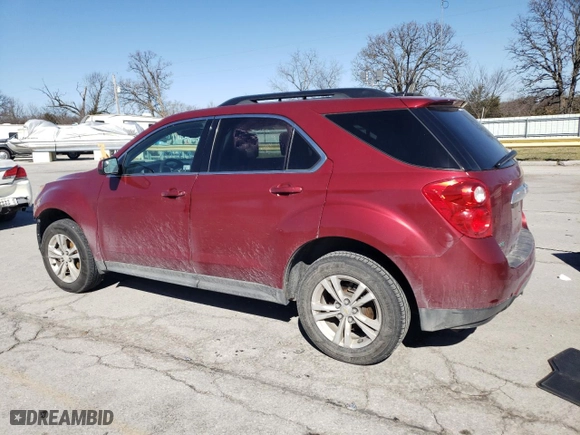 2012 Chevrolet Equinox LT w/2LT with VIN 2GNALPEK8C6232704, listed as a Copart auction lot 48515775 with 185,682 mi miles and Salvage Title. Bid and sale history available at carsss.com. Image 2.