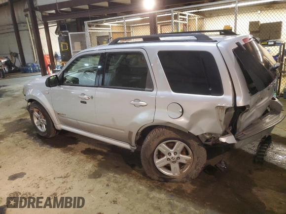 2008 Mercury Mariner with VIN 4M2CU39H78KJ28676, listed as a Copart auction lot 85827374 with 170,534 mi miles and Salvage title. Bid and sale history available at DreamBid. Image 2.