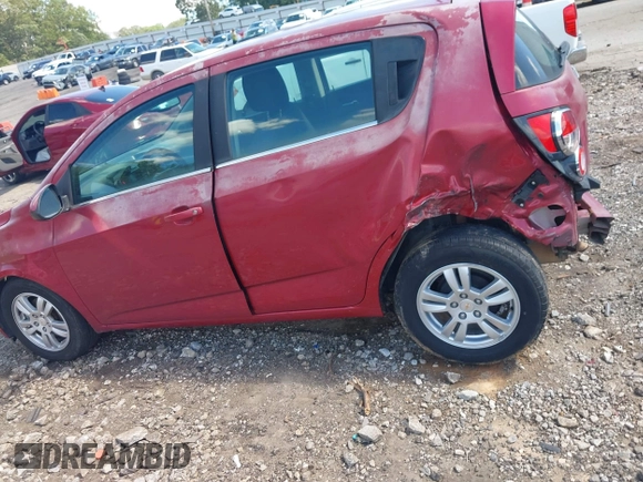 2012 Chevrolet Sonic LT with VIN 1G1JC6SH6C4168488, listed as a IAAI auction lot 42308645 with 136,720 mi miles and . Bid and sale history available at DreamBid. Image 15.
