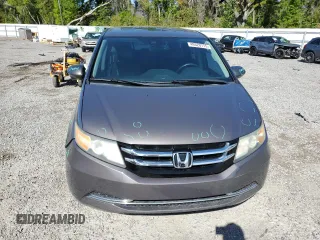 2015 Honda Odyssey EX-L with VIN 5FNRL5H66FB102871, listed as a Copart auction lot 49320715 with 169,650 mi miles and Salvage Title. Bid and sale history available at DreamBid. Image 5.