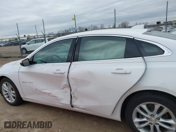 2017 Chevrolet Malibu LT with VIN 1G1ZE5ST6HF187260, listed as a IAAI auction lot 41869143 with 72,605 mi miles and . Bid and sale history available at DreamBid. Image 6.