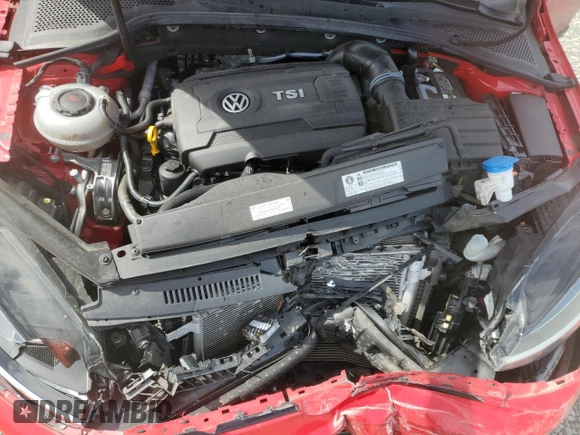 2018 Volkswagen Golf S z VIN 3VWH17AU6JM756504, wystawiony jako Copart lot #52148535 z przebiegiem 41 604 mil mil oraz Szkoda całkowita • Salvage title. Historia ofert i sprzedaży dostępna na DreamBid. Obrazek 11.
