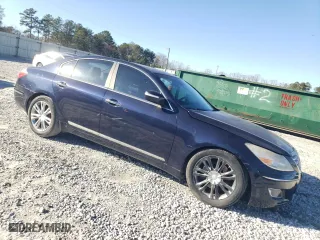 2010 Hyundai Genesis with VIN KMHGC4DF5AU071809, listed as a Copart auction lot 48360615 with 119,543 mi miles and Clean Title. Bid and sale history available at carsss.com. Image 4.