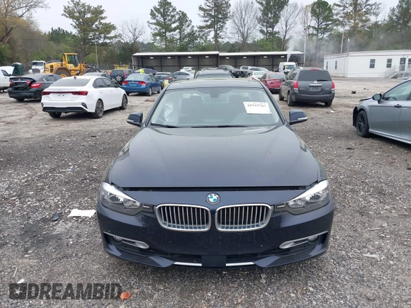 2013 BMW 3 Series 328i with VIN WBA3A5G53DNP21931, listed as a IAAI auction lot 41943707 with 83,696 mi miles. Bid and sale history available at carsss.com. Image 12.