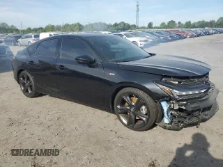2024 Acura Integra Technology with VIN 19UDE4H63RA004698, listed as a Copart auction lot 53483395 with 13,526 mi miles and Salvage title. Bid and sale history available at DreamBid. Image 4.