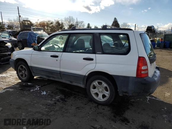 2003 Subaru Forester X with VIN JF1SG63643H732084, listed as a Copart auction lot 87130494 with 155,417 mi miles and Non Repairable. Bid and sale history available at carsss.com. Image 2.