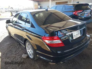 2009 Mercedes-Benz C-Class 3.5L Sport with VIN WDDGF56X99R068598, listed as a IAAI auction lot 41830790 with 92,049 mi miles. Bid and sale history available at carsss.com. Image 3.