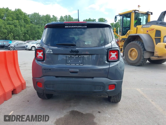 2023 Jeep Renegade Altitude with VIN ZACNJDE14PPP10533, listed as a IAAI auction lot 42503786 with 7,718 mi miles and . Bid and sale history available at DreamBid. Image 16.