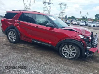 2021 Ford Explorer Limited z VIN 1FMSK8FH1MGC30525, wystawiony jako IAAI lot #42448829 z przebiegiem 40 075 mil mil oraz . Historia ofert i sprzedaży dostępna na DreamBid. Obrazek 1.