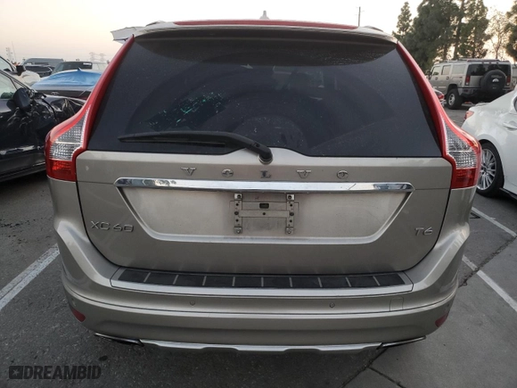 2016 Volvo XC60 T6 Drive-E with VIN YV449MDK4G2856889, listed as a Copart auction lot 83114094 with 126,561 mi miles and Salvage Title. Bid and sale history available at carsss.com. Image 6.