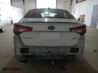 2013 Kia Optima SX with VIN 5XXGR4A61DG093727, listed as a Copart auction lot 50186285 with 230,817 mi miles and Salvage Title. Bid and sale history available at carsss.com. Image 6.