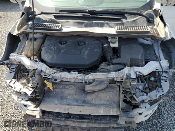 2015 Ford Escape SE with VIN 1FMCU0G9XFUB64312, listed as a Copart auction lot 49901435 with 107,760 mi miles and Salvage Title. Bid and sale history available at carsss.com. Image 12.