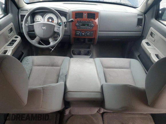 2005 Dodge Dakota SLT with VIN 1D7HE48K95S177858, listed as a Copart auction lot 84711594 with 271,078 mi miles and Clean Title. Bid and sale history available at DreamBid. Image 8.