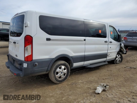 2018 Ford Transit Passenger XL with VIN 1FBZX2YG3JKA80906, listed as a Copart auction lot 88445225 with Not provided miles and Salvage title. Bid and sale history available at DreamBid. Image 3.