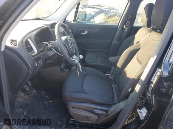 2016 Jeep Renegade Sport with VIN ZACCJBAW3GPC70790, listed as a Copart auction lot 42092565 with 14,125 mi miles and Salvage Title. Bid and sale history available at DreamBid. Image 7.
